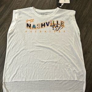 Erin Andrews Nashville Predators shirt NWT